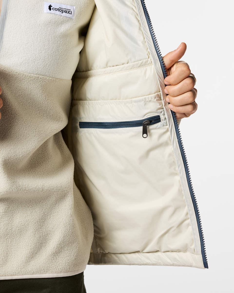 Acodo Insulated Hooded Jacket - Women's - Vapor/Chalk - US 4162