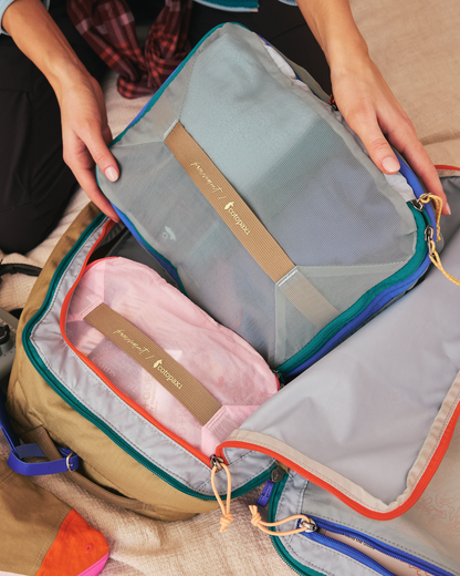 Cotopaxi X FP Movement Expandable Cubo Bundle - Powder Pink/Sterline Blue - US 7096