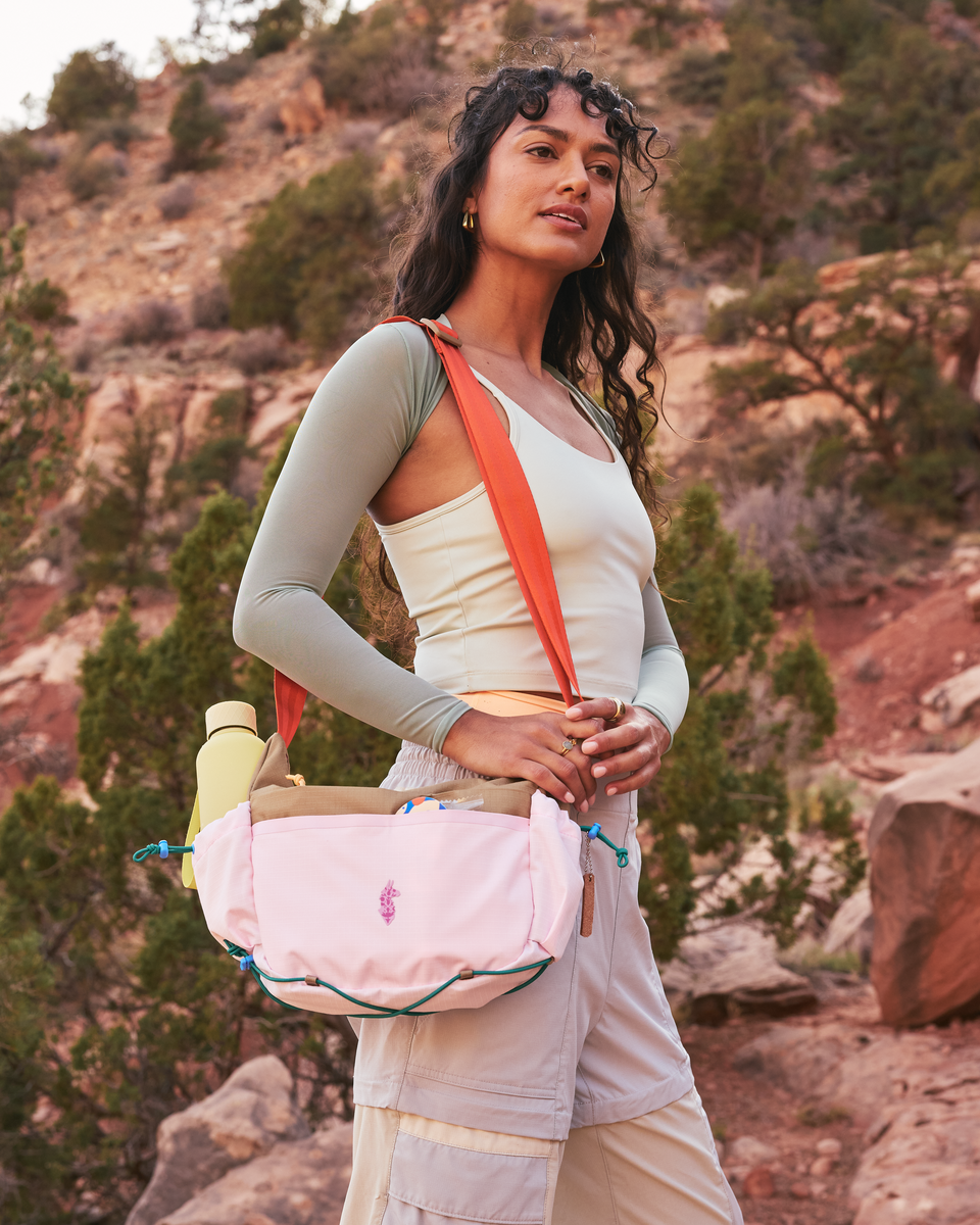 Cotopaxi X FP Movement 9L Shoulder Bag - Ginger/Powder Pink - US 8801