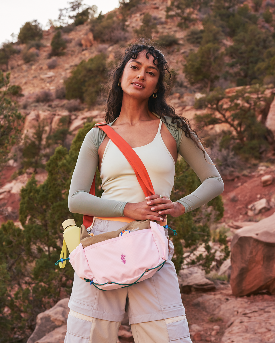 Cotopaxi X FP Movement 9L Shoulder Bag - Ginger/Powder Pink - US 8801