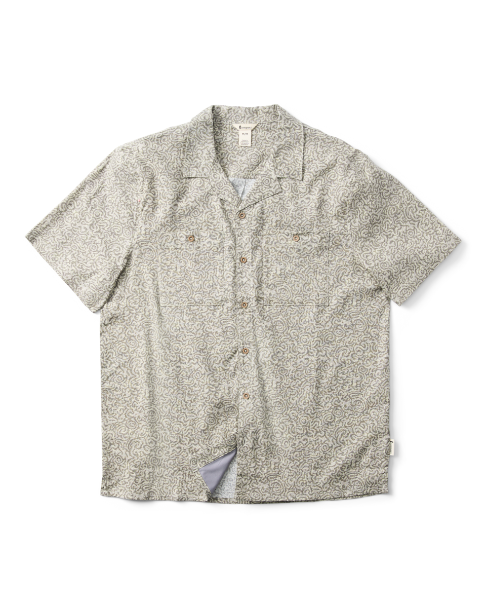 Afuera Button Up Shirt - Print - Men's - Cenotes Mineral - US 1182