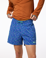 Brinco 5" Short - Print - Men's - Splash Azure - US 4685