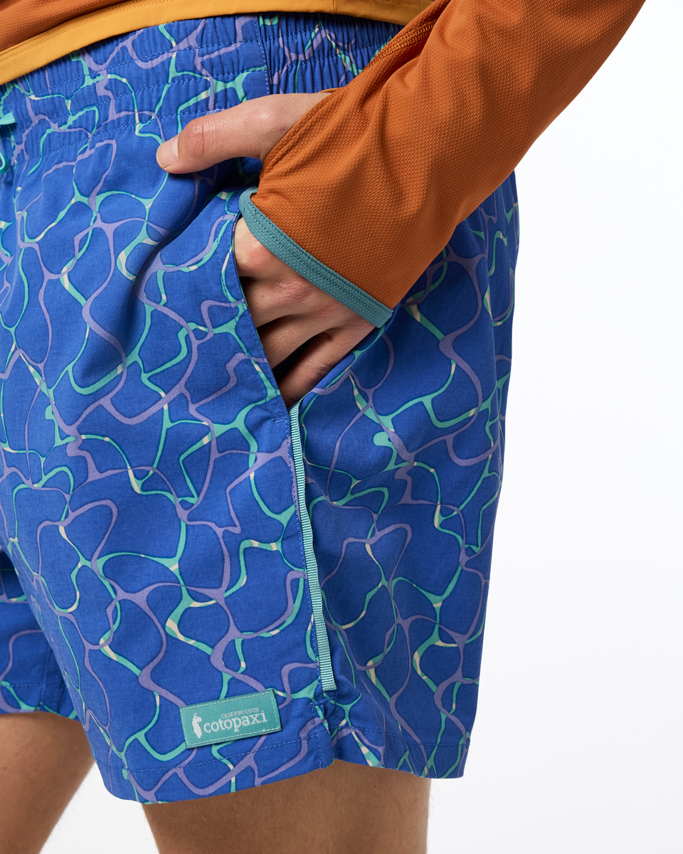 Brinco 5" Short - Print - Men's - Splash Azure - US 4685