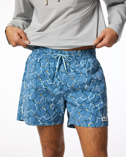 Brinco 5" Short - Print - Men's - Splash Azure - US 4685