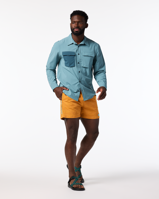 Brinco 5" Short - Print - Men's - Zen Garden Honeycomb - US 7632