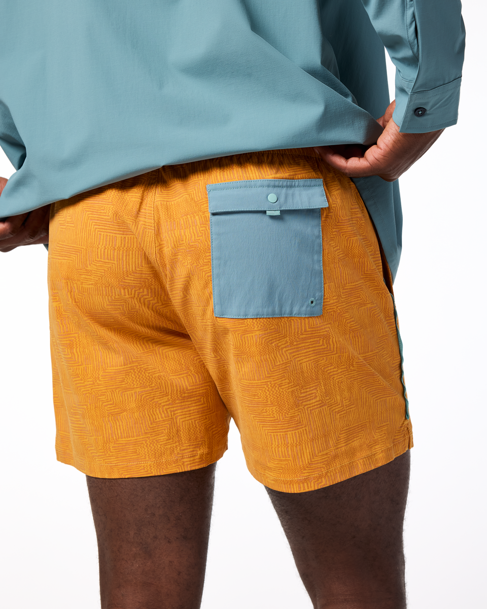 Brinco 5" Short - Print - Men's - Zen Garden Honeycomb - US 7632