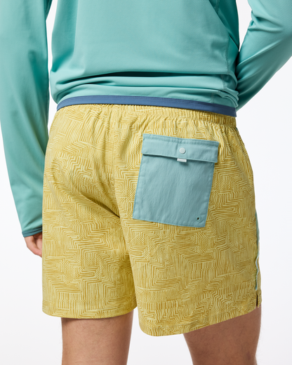 Brinco 5" Short - Print - Men's - Splash Azure - US 4685