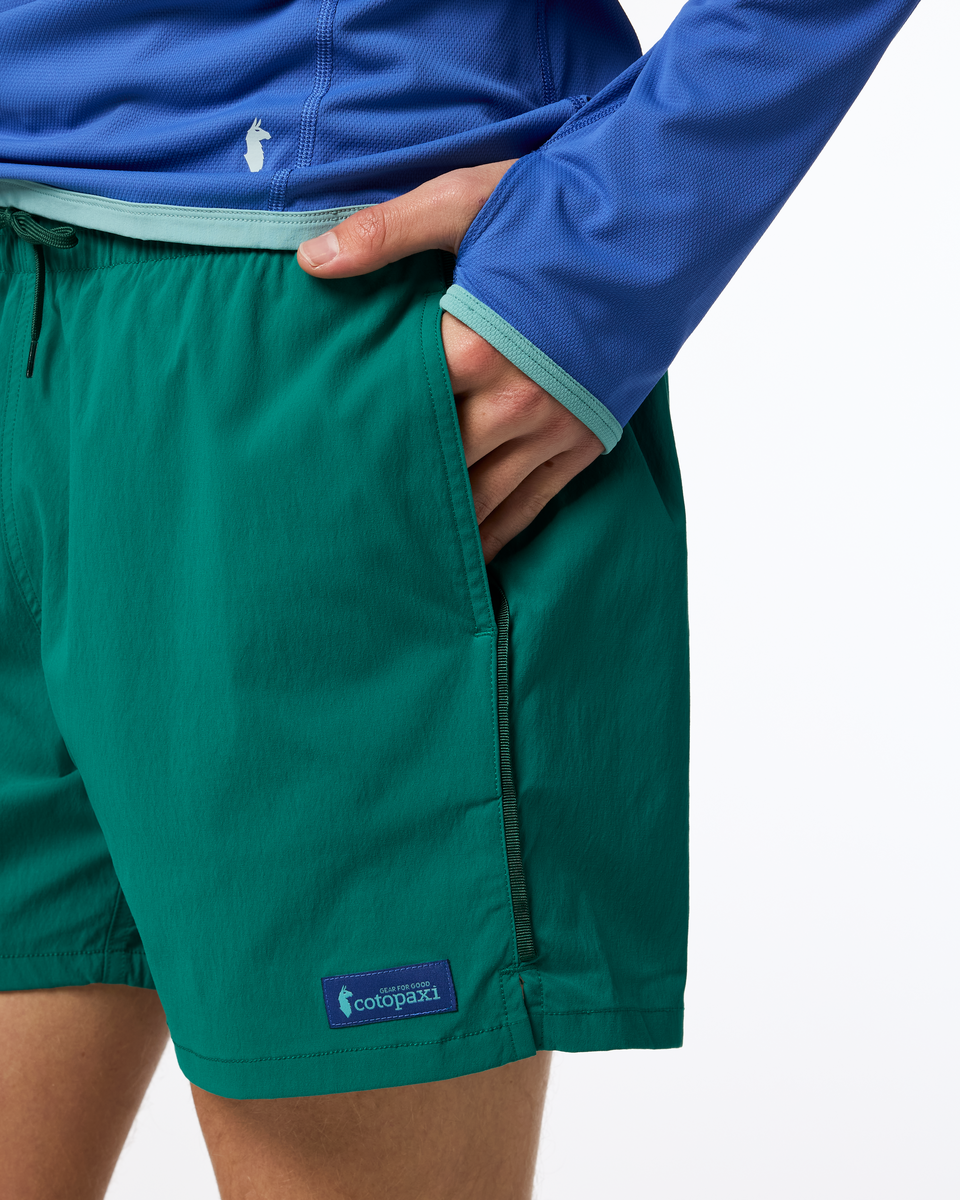 Brinco 5" Short - Solid - Men's - Malachite - US 1198