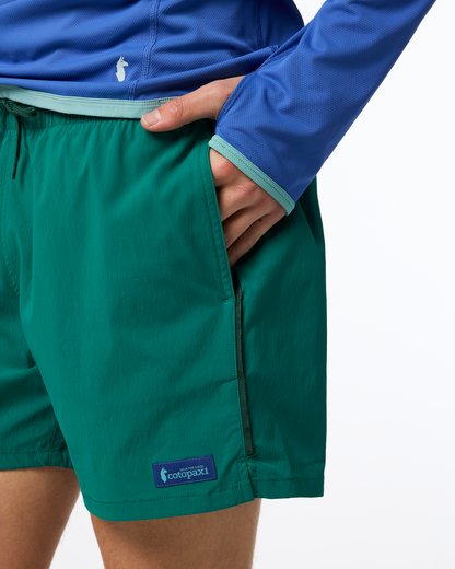 Brinco 5" Short - Solid - Men's - Malachite - US 1198