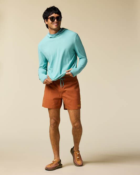 Brinco 5" Short - Solid - Men's - Whiskey - US 8771
