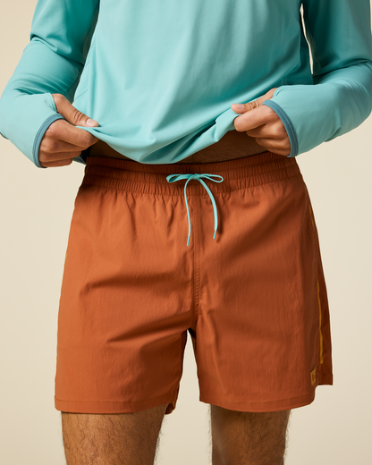 Brinco 5" Short - Solid - Men's - Whiskey - US 8771