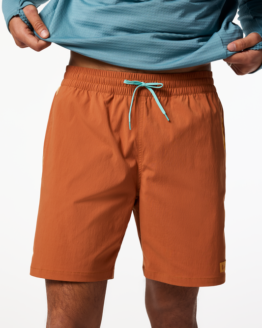 Brinco 7" Short - Solid - Men's - Whiskey - US 4071