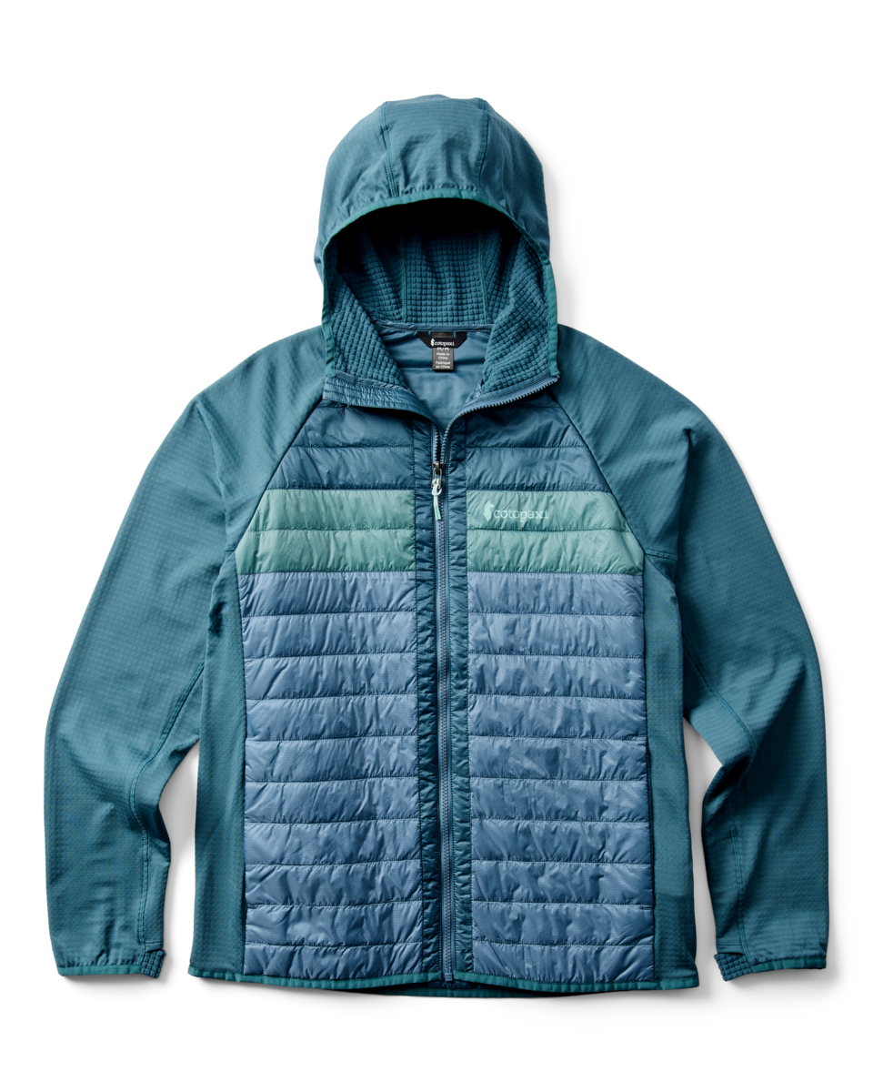 Capa Hybrid Insulated Hooded Jacket - Men's - Ocean/Steel Blue - US 1915