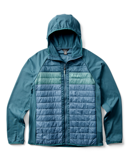 Capa Hybrid Insulated Hooded Jacket - Men's - Ocean/Steel Blue - US 1915