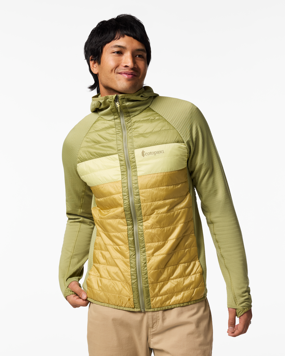 Capa Hybrid Insulated Hooded Jacket - Men's - Seed/Husk - US 2032