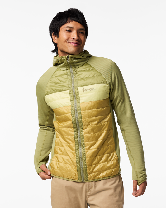 Capa Hybrid Insulated Hooded Jacket - Men's - Seed/Husk - US 2032