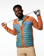 Capa Hybrid Insulated Hooded Jacket - Men's - Whiskey/Everglade - US 8764