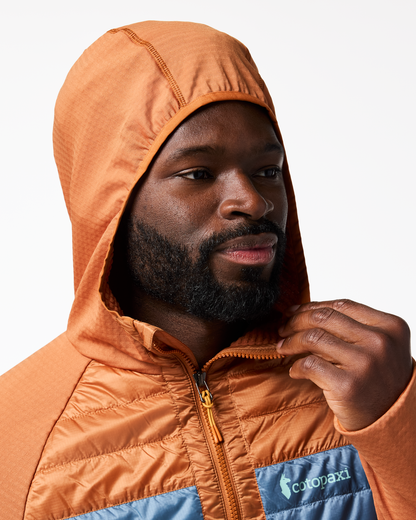 Capa Hybrid Insulated Hooded Jacket - Men's - Whiskey/Everglade - US 8764