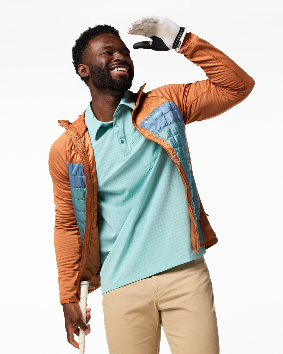 Capa Hybrid Insulated Hooded Jacket - Men's - Whiskey/Everglade - US 8764