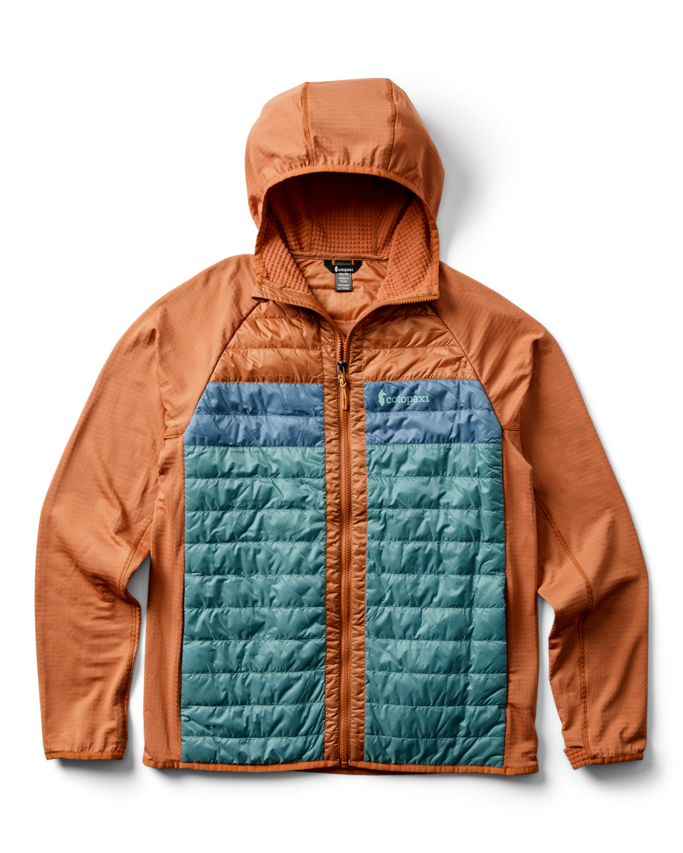 Capa Hybrid Insulated Hooded Jacket - Men's - Whiskey/Everglade - US 8764