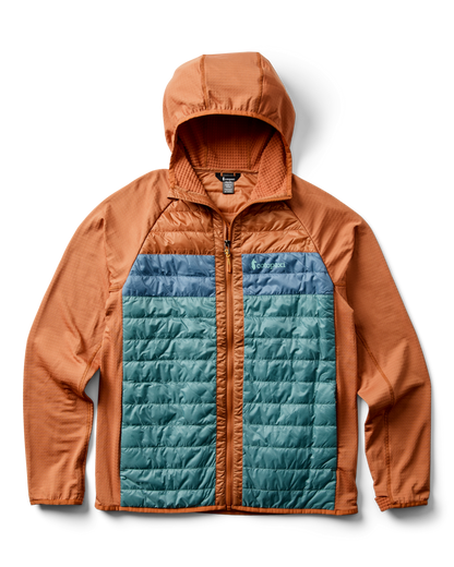Capa Hybrid Insulated Hooded Jacket - Men's - Whiskey/Everglade - US 8764