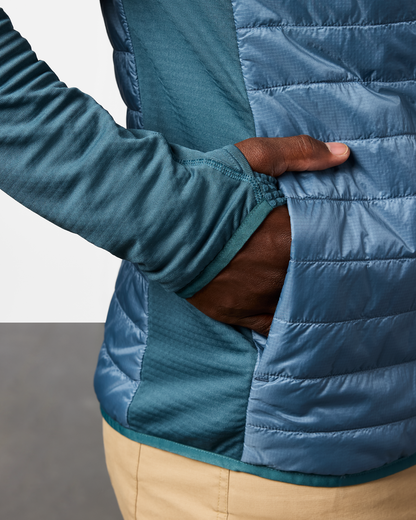 Capa Hybrid Insulated Jacket - Men's - Ocean/Steel Blue - US 6875
