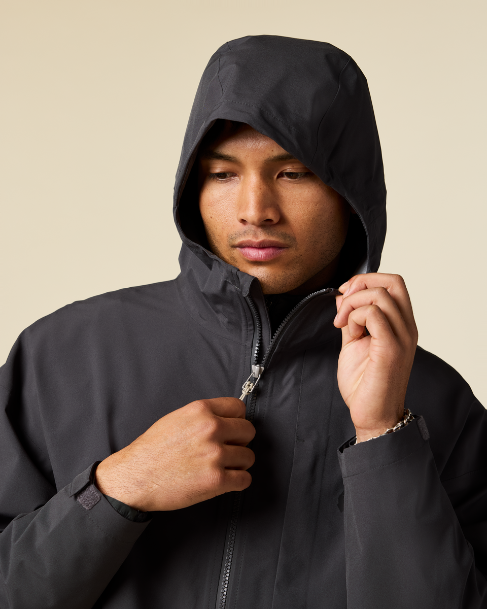 Cielo Rain Jacket - Men's - Charcoal/Cinder - US 7698