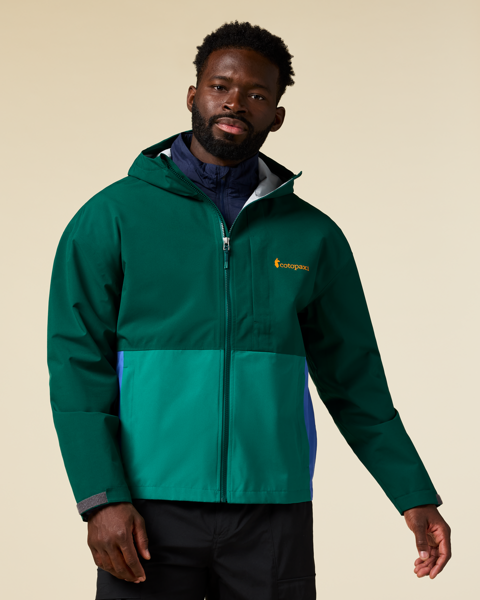 Cielo Rain Jacket - Men's - Kale/Malachite - US 6574