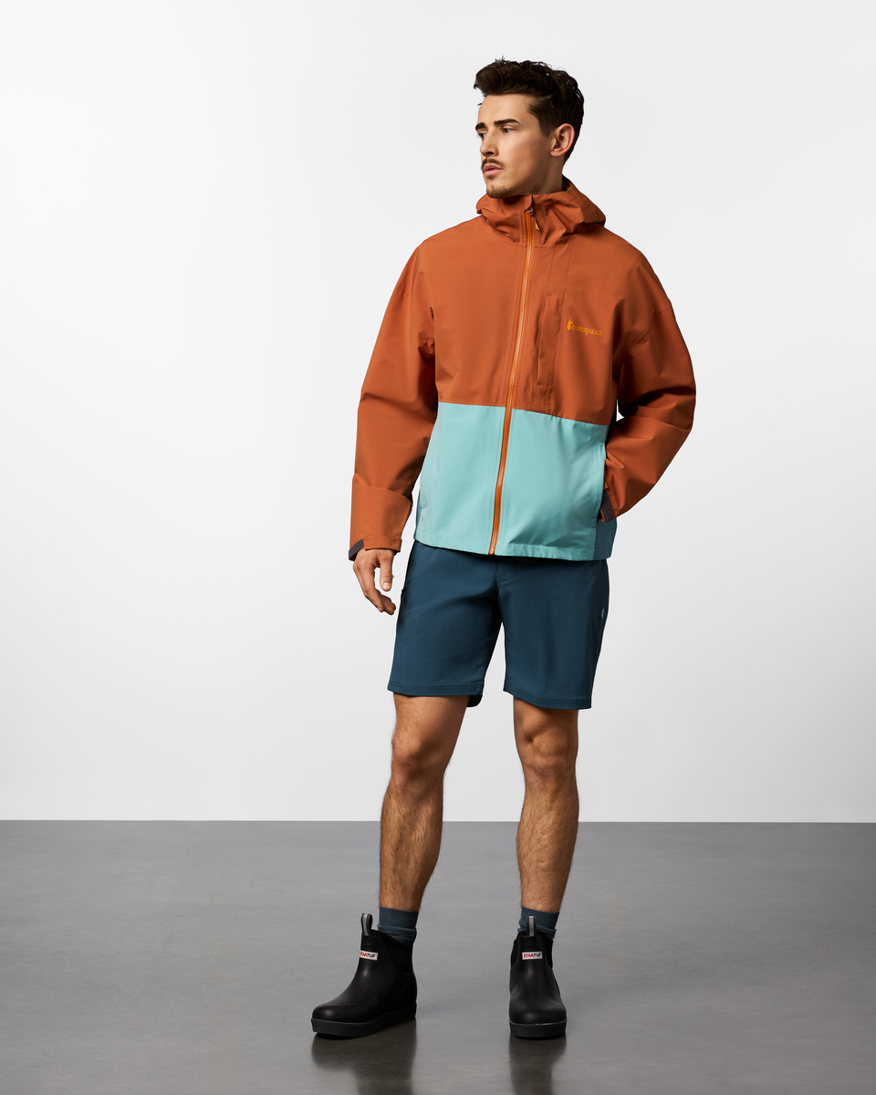 Cielo Rain Jacket - Men's - Whiskey/Tide Pool - US 4770