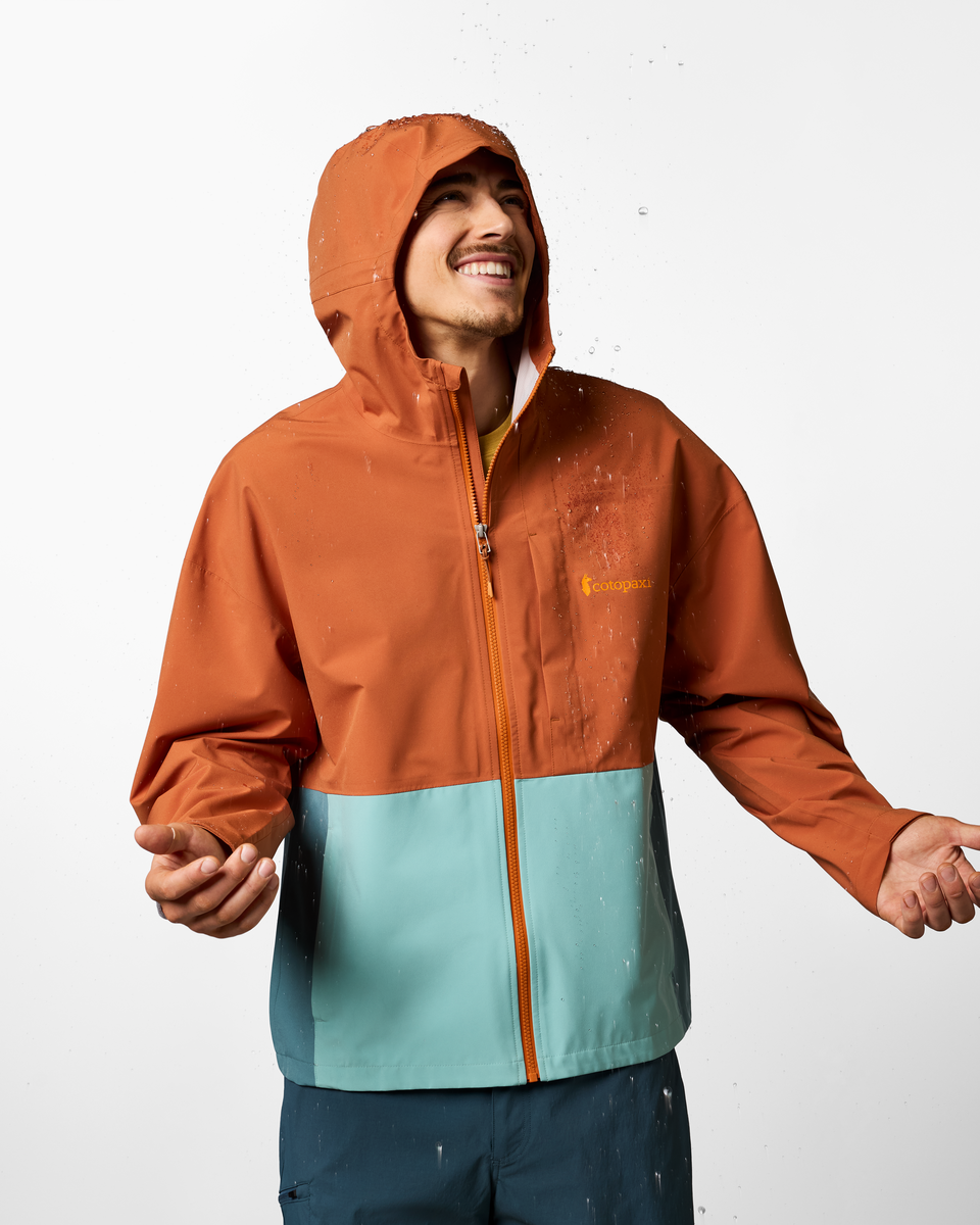 Cielo Rain Jacket - Men's - Whiskey/Tide Pool - US 4770