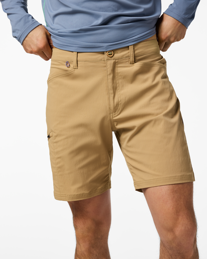 Coraje Tech Short - Men's - Khaki - US 7450