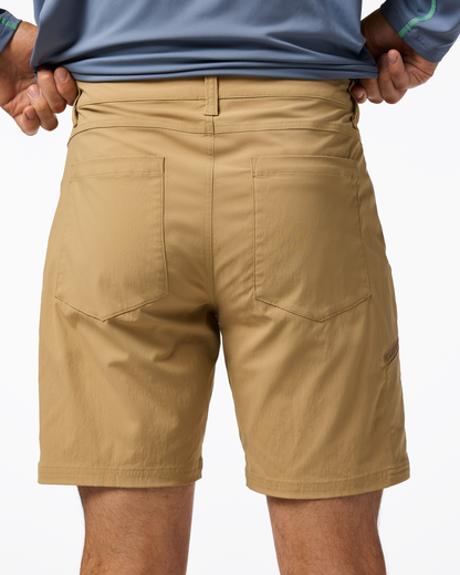 Coraje Tech Short - Men's - Khaki - US 7450