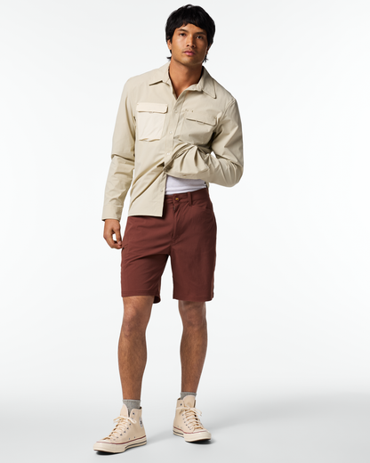Coraje Tech Short - Men's - Sepia - US 3680