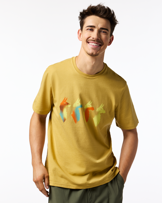 Cuatro Bitmap T-Shirt - Men's - Husk - US 2974