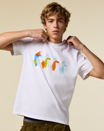 Cuatro Bitmap T-Shirt - Men's - White - US 4176