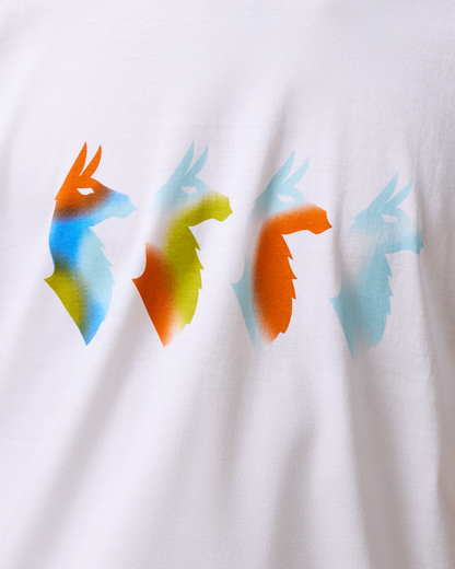 Cuatro Bitmap T-Shirt - Men's - White - US 4176