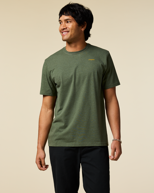 Down The River T-Shirt - Men's - Fatigue - US 7500