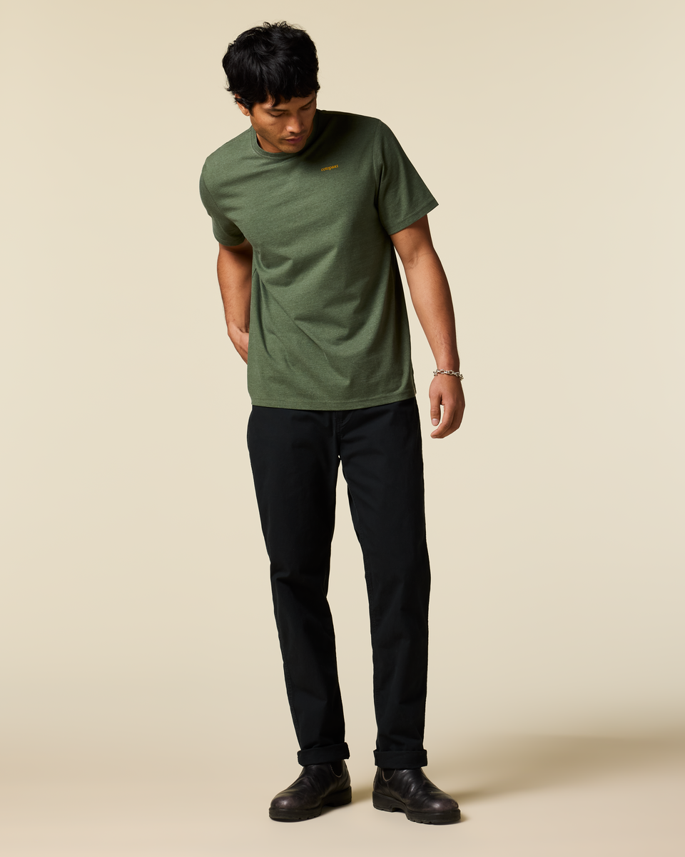 Down The River T-Shirt - Men's - Fatigue - US 7500