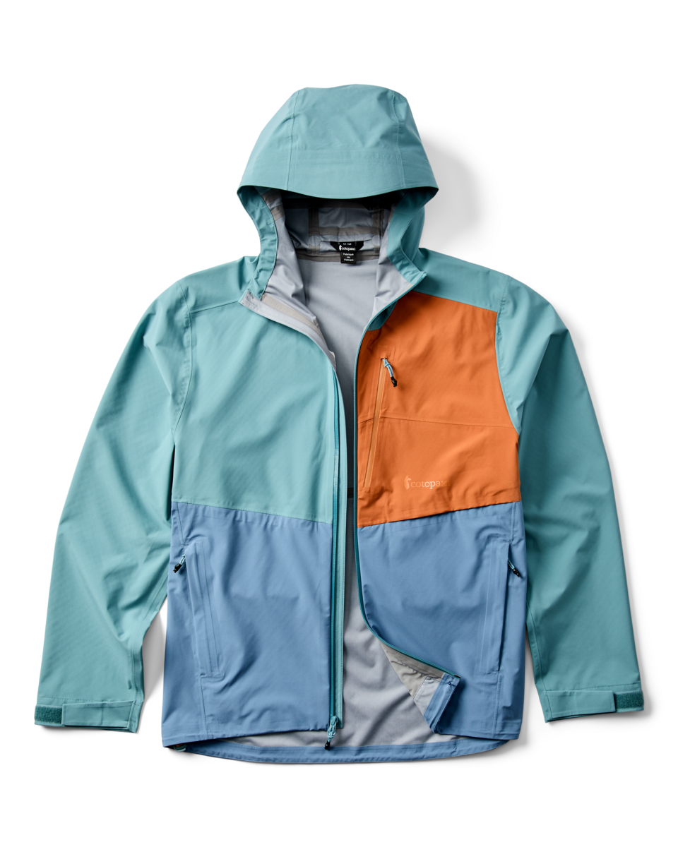 Impermeo 3L Hooded Shell Jacket - Men's - Everglade/Steel Blue - US 7710