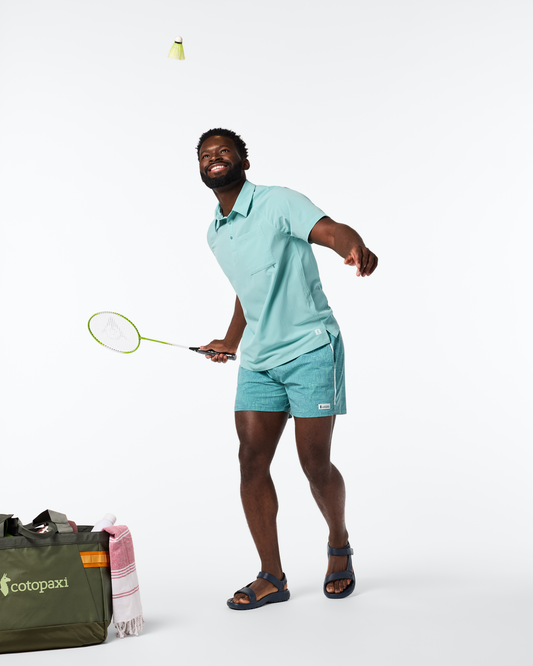 Pulso Tech Polo - Men's - Tide Pool - US 7199