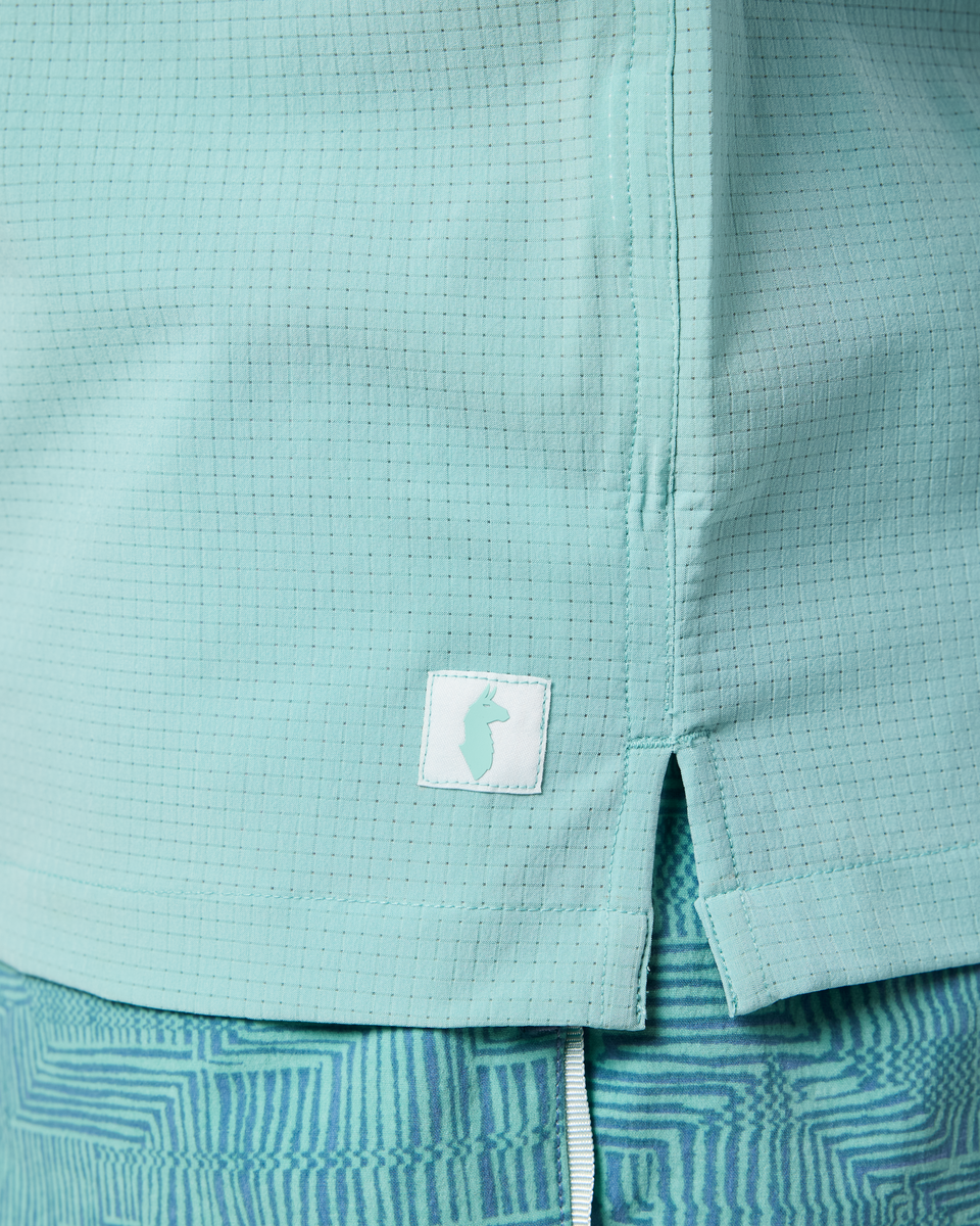 Pulso Tech Polo - Men's - Tide Pool - US 7199