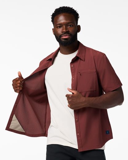 Pulso Tech Shirt - Men's - Sepia - US 8121