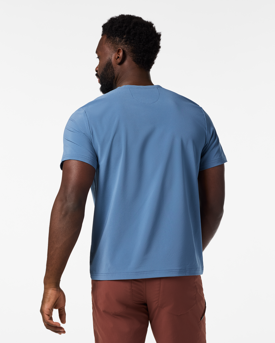 Pulso Tech T-Shirt - Men's - Steel Blue - US 4891