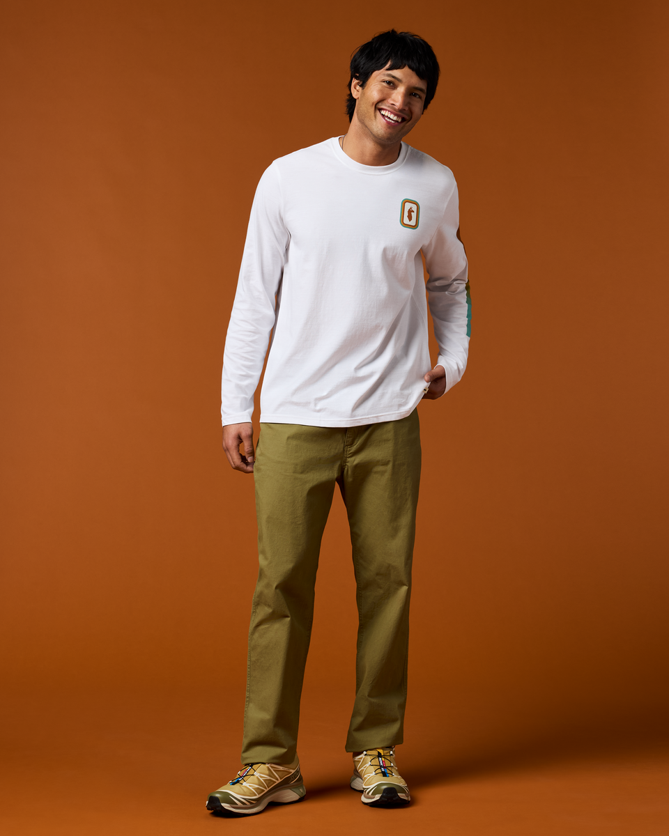 Radiant Llama Long-Sleeve T-Shirt - Men's - White - US 8916