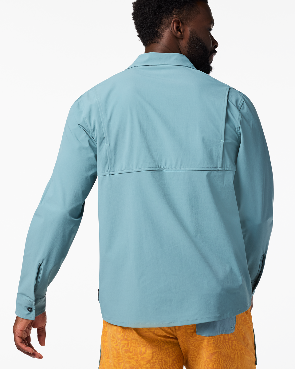Solta Long-Sleeve Sun Shirt - Men's - Everglade - US 7504