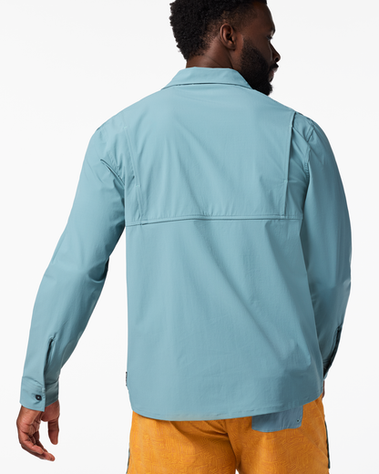 Solta Long-Sleeve Sun Shirt - Men's - Everglade - US 7504