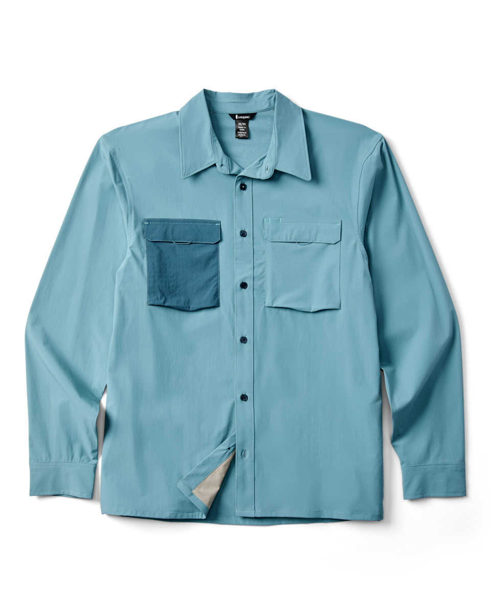 Solta Long-Sleeve Sun Shirt - Men's - Everglade - US 7504