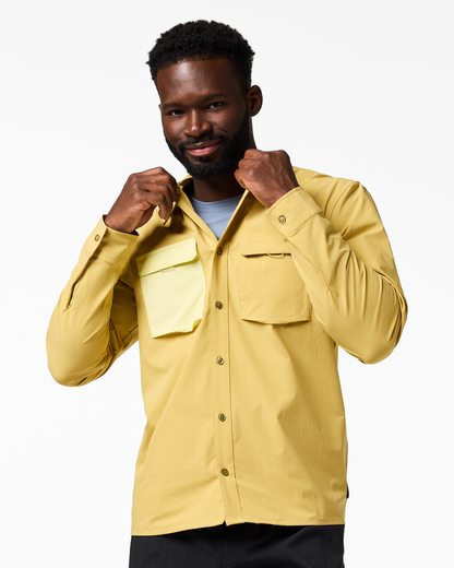 Solta Long-Sleeve Sun Shirt - Men's - Husk - US 6941