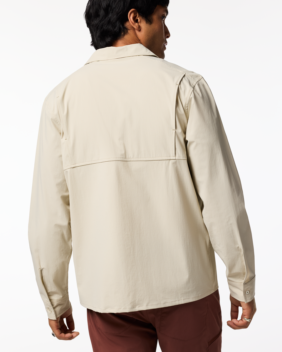 Solta Long-Sleeve Sun Shirt - Men's - Mineral - US 8223