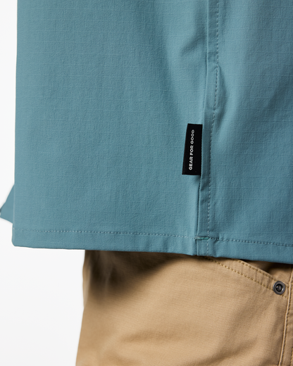 Solta Short-Sleeve Sun Shirt - Men's - Everglade - US 8107